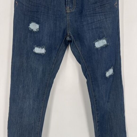 Lucky Brand NWT Kids Billy Straight Jeans Distressed Size 20 x32 Women’s Size 10 - Picture 12 of 13